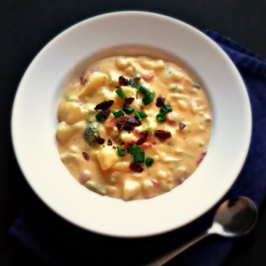 Cheesy Potato Soup - Recipe photo by mkcole