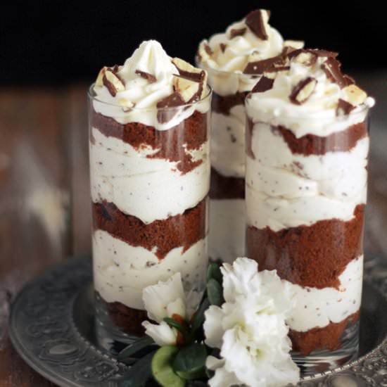 Chocolate-Mint Cheesecakes - Recipe photo by Netqa86