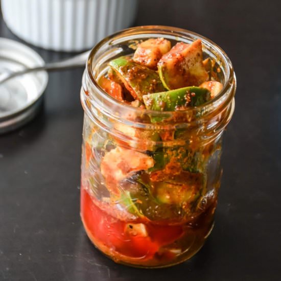 Mango Pickle - Recipe photo by Relishthebite