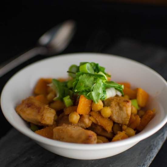 Sweet Potato & Five Spices Chicken - Recipe photo by Myfoodblog.nl