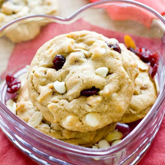 White Chocolate Chip Cherry Cookies - Recipe photo by a latte food