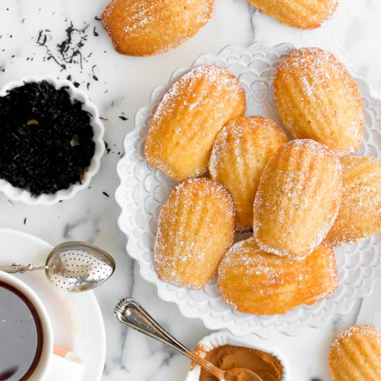 Tea Madeleines - Recipe photo by beckysuebakes
