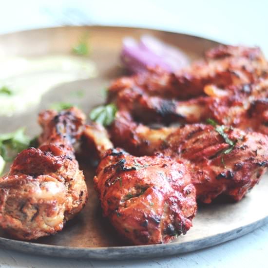 Tandoori chicken - Recipe photo by notacurry.com