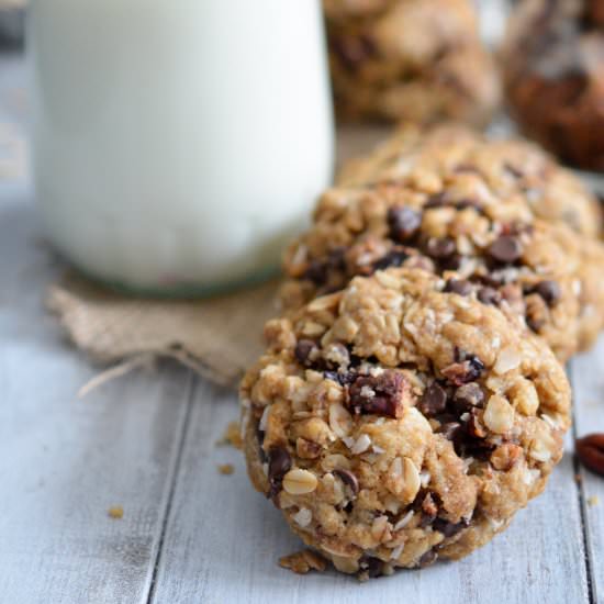 The Everything Oatmeal Cookie - Recipe photo by peachesncreamblog