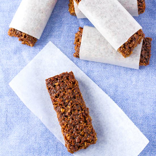 Treacle flapjacks - Recipe photo by pizzarossa