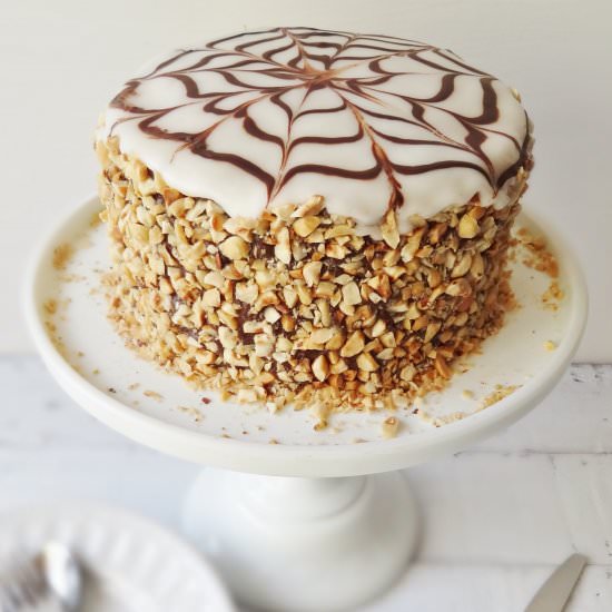 Chocolate Hazelnut Cake - Recipe photo by Domestic Gothess
