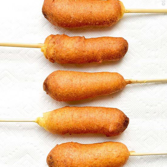 Corn Dog Recipe - Recipe photo by She Wears Many Hats