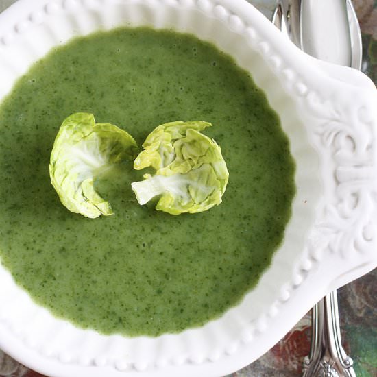 Spinach Parmesan Soup - Recipe photo by fcottage