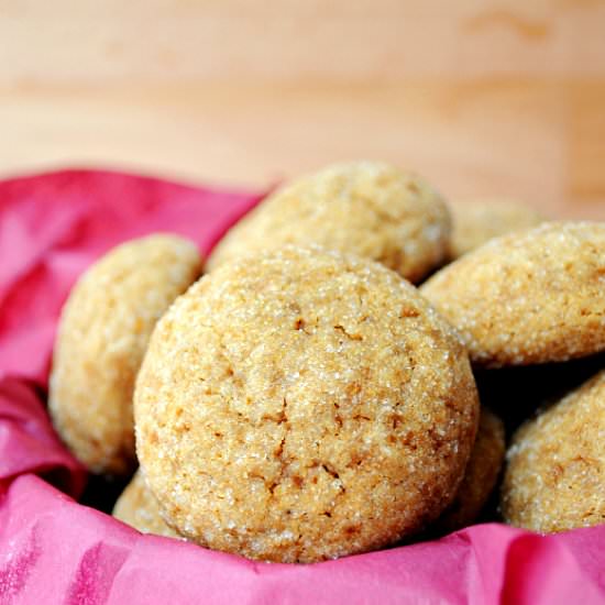 Skinny Sun Butter Cookies - Recipe photo by kimscravings