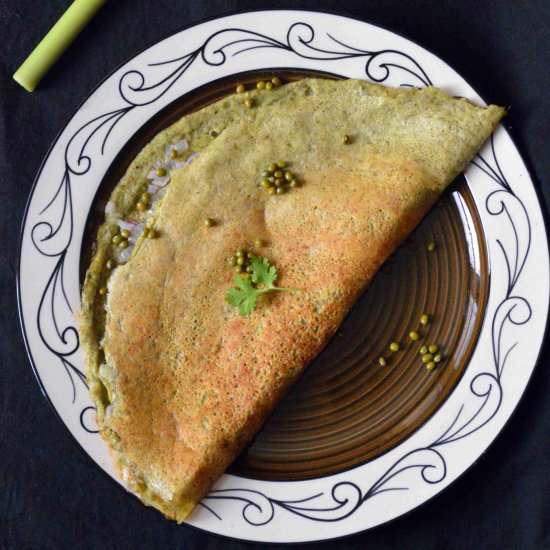 Pesarattu Dosa - Recipe photo by hariniaravind