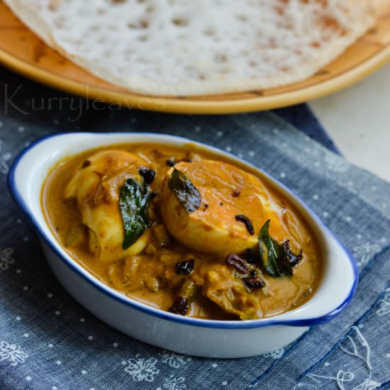 Egg and Potato Curry - Recipe photo by Kurryleaves