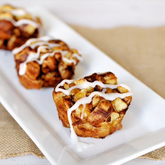 Mini Apple Cinnamon Monkey Bread - Recipe photo by bysarahhalstead