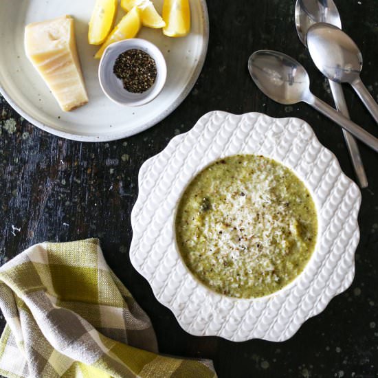 Broccoli and Potato Soup - Recipe photo by Kitchen Konfidence