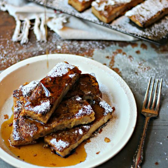 Polenta "French Toast" Sticks - Recipe photo by the_gourmet_RD