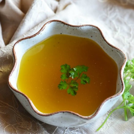 Beef Bone Broth - Recipe photo by culturedpalate