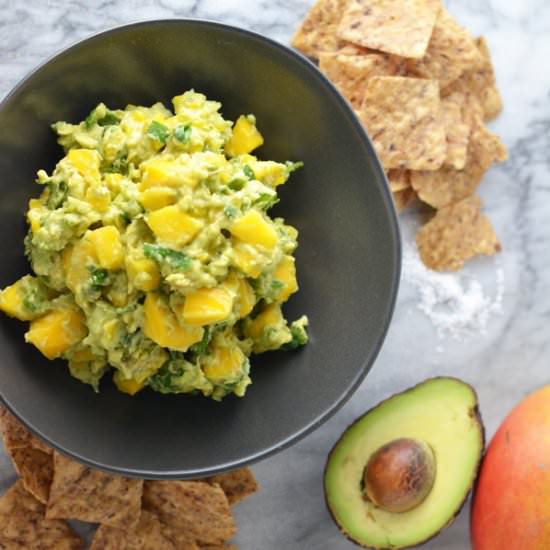 Spicy Mango Ginger Guacamole - Recipe photo by Natalie Paramore