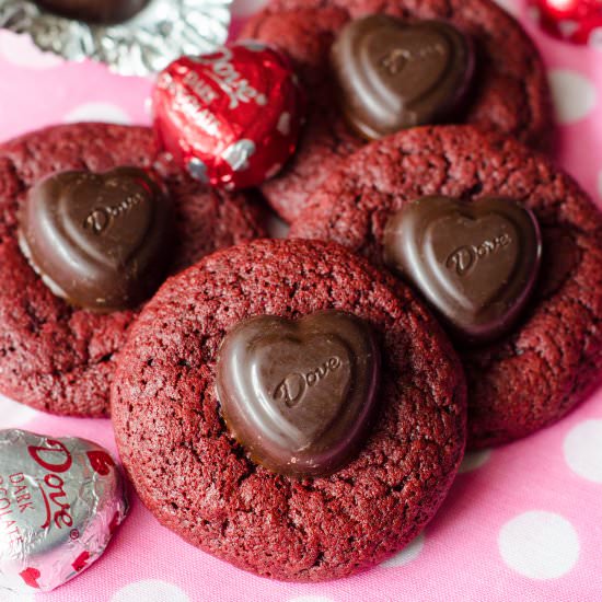 Red Velvet Crinkle Blossoms - Recipe photo by freshaprilflours