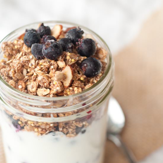 Frozen Berry Parfait - Recipe photo by foodsofourlives