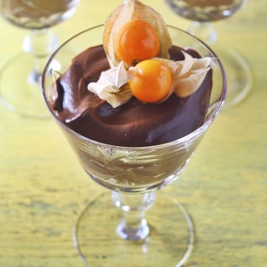 Avocado Chocolate Mousse - Recipe photo by Sprinkles and Sauce