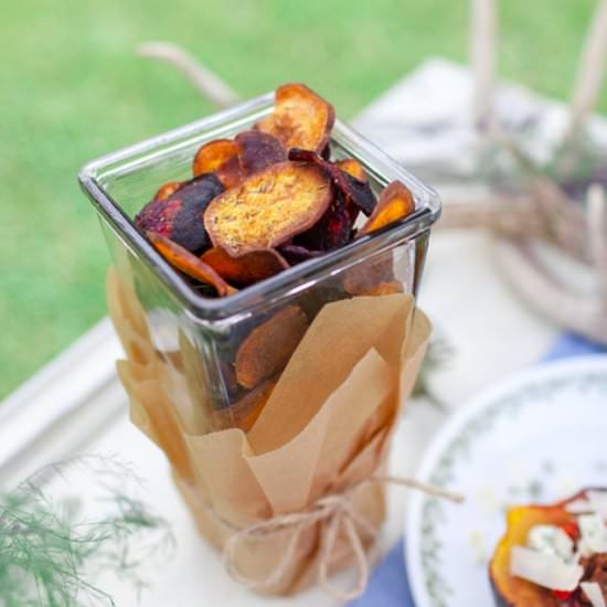 Veggie Chips - Recipe photo by theclutchguide