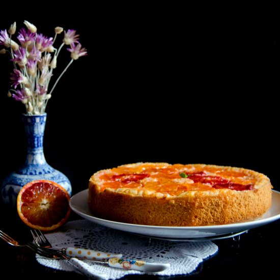 Blood Orange Upside Down Cake - Recipe photo by PastryWorkshop
