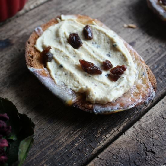 Everything Hummus & Smoked Cheddar - Recipe photo by DailyAppetite