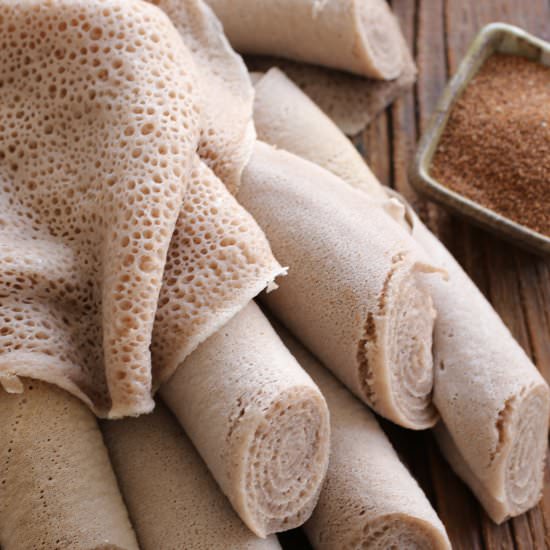Ethiopian Injera - Recipe photo by Petit World Citizen