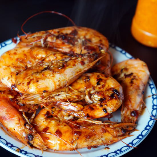 Peri Peri Prawns - Recipe photo by Yummymedley