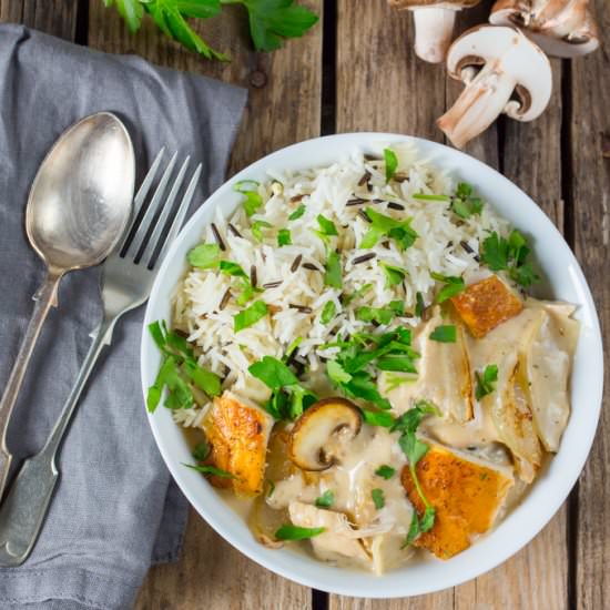 Chicken Ala King - Recipe photo by KitchenSanctuary