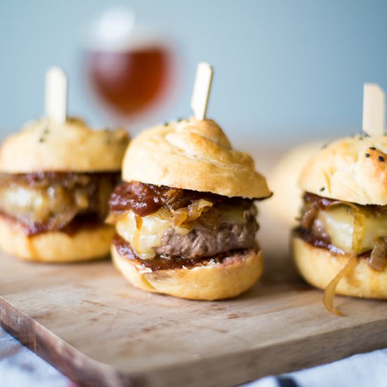 Porter BBQ Craft Beer Sliders - Recipe photo by lasxrcista