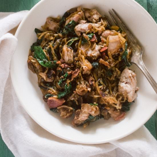 Chicken, Bacon, Kale & Squash Hash - Recipe photo by sweet-treats-baking