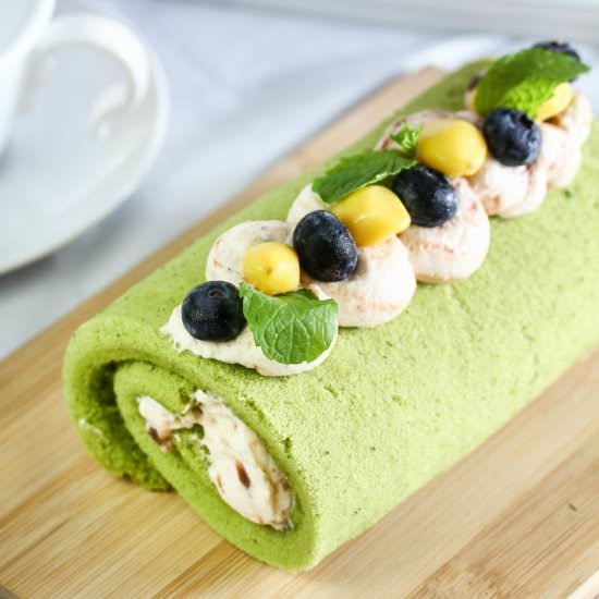 Matcha Roll - Recipe photo by misstamchiak