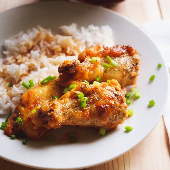 Oven Baked Chicken Wing - Recipe photo by MunchkinTime