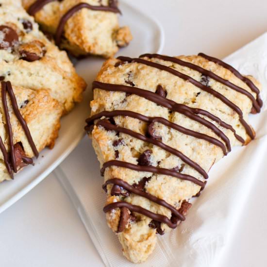 Triple Chocolate Scones - Recipe photo by tatyanaseverydayfood