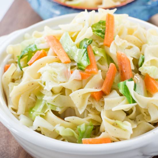 Haluski AKA Polish Cabbage Noodles - Recipe photo by pamelaz