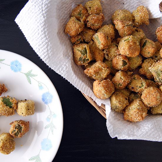 Southern Fried Okra - Recipe photo by revisfoodography