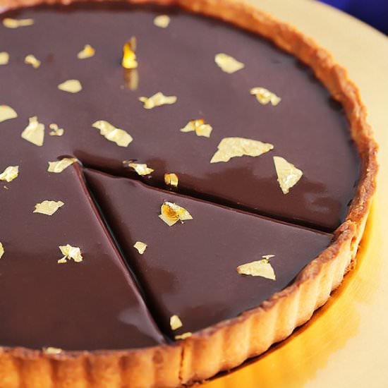 Luxurious Nutella Tart - Recipe photo by Cleobuttera