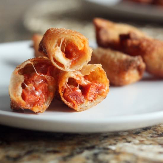 Pepperoni Pizza Rolls - Recipe photo by 30 Pounds of Apples