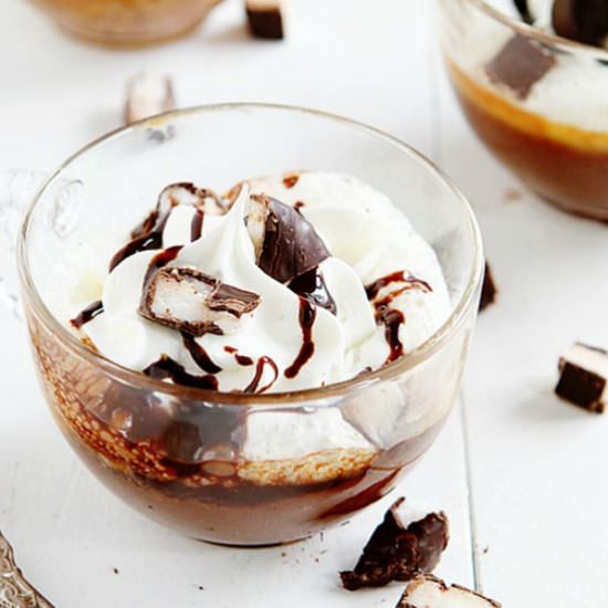 Chocolate Mint Mug Cake - Recipe photo by iambaker
