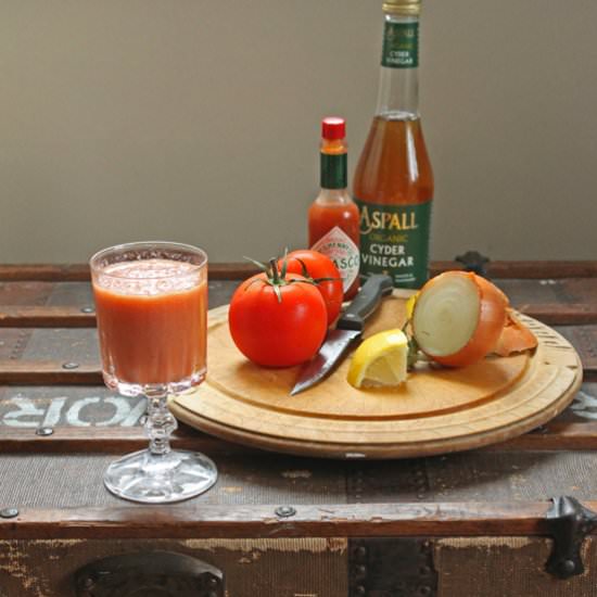 Raw Bloody Mary Tomato Smoothie - Recipe photo by veggie desserts