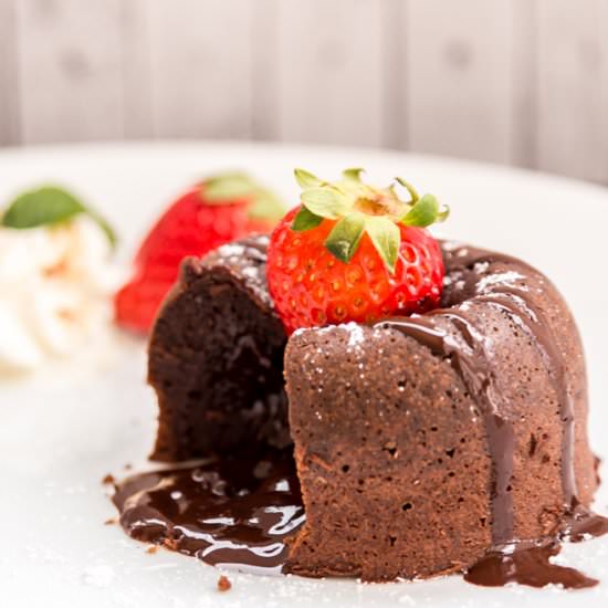 Molten Chocolate Lava Cake - Recipe photo by cookwithmanali