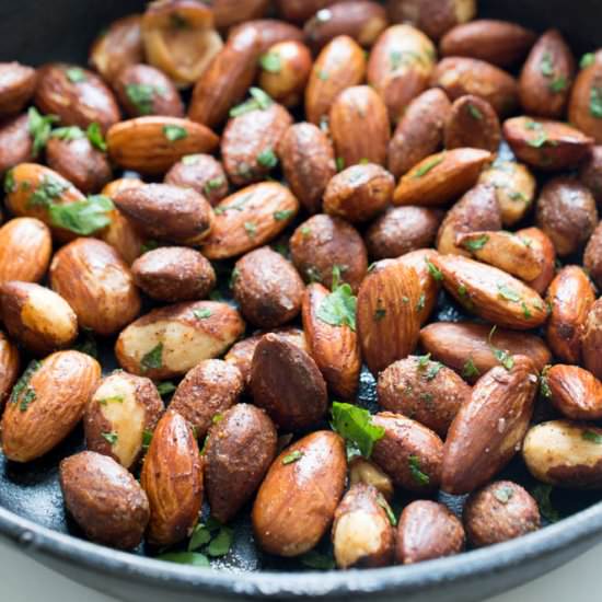5 Minute Spicy Chili Almonds - Recipe photo by ChefSavvy