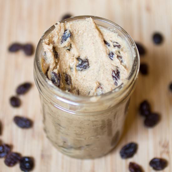 Cinnamon raisin swirl peanut butter - Recipe photo by asuechef