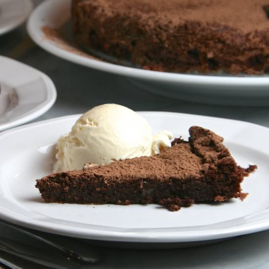 Fudgy Brownie Cake - Recipe photo by thebrookcook.wordpress.com