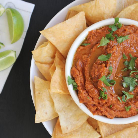 White Bean & Ancho Chile Spread - Recipe photo by chasetheflavors