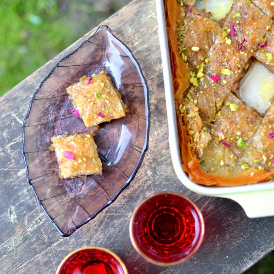 Honey and Nuts Baklava - Recipe photo by spiceinthecity