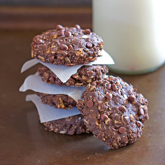 Chocolate PB Breakfast Cookies - Recipe photo by itbakesmehappy