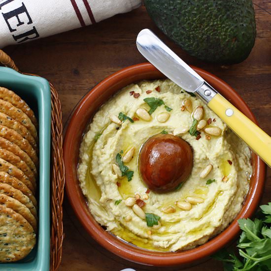 Avocado Hummus - Recipe photo by fcottage