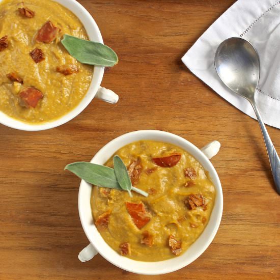 Kabocha Squash Chowder - Recipe photo by LorimerKitchen