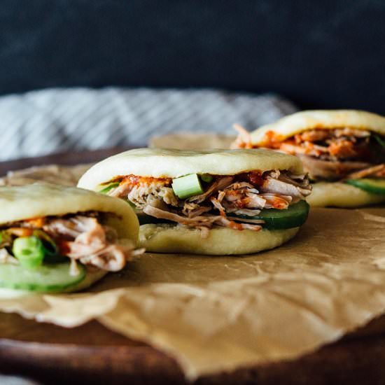 Steamed Pork Buns - Recipe photo by forktobelly